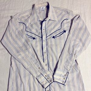 Men’s Hustler Collection Vintage Pearl Snap Shirt